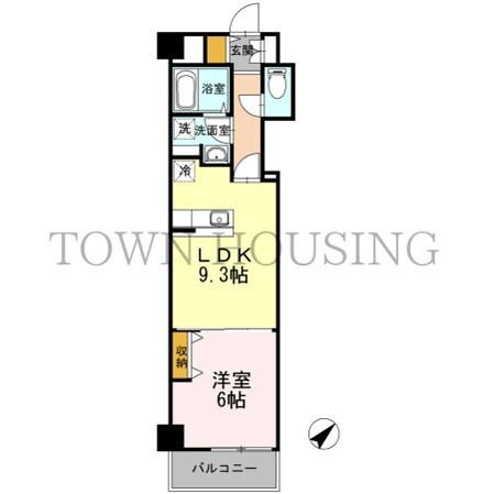 Hill Flat Osakiの物件間取画像